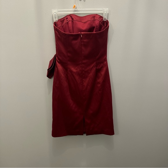 White House Black Market Strapless Bow Dress. Women’s 00. - Picture 5 of 10